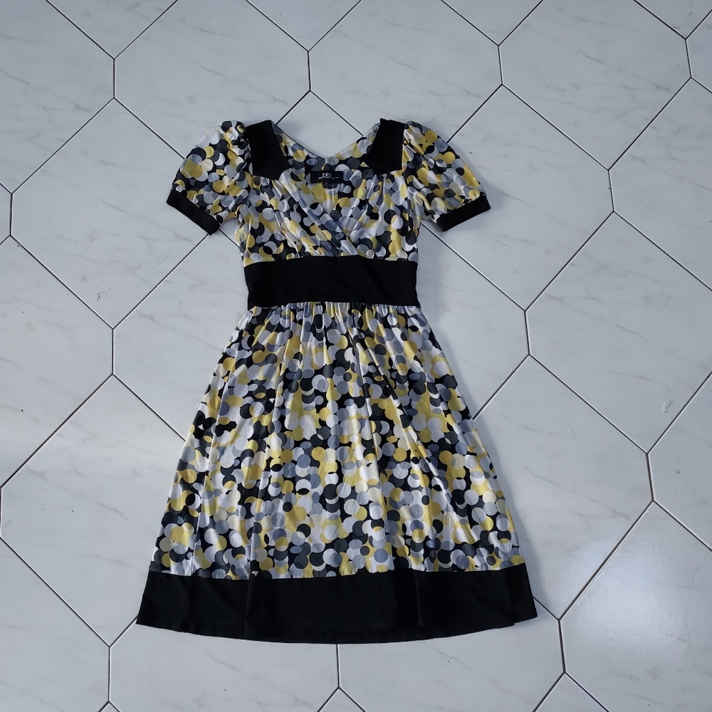 B. Moss V Neck Midi Dress Size XS